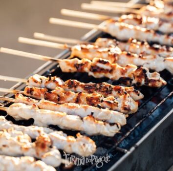 Chicken BBQ Skewer